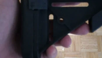 Задняя пластина и замок крана для страйкбола m4/m16/ar-15 1