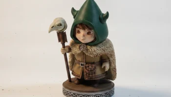 Фигурка Chess Viking Bishop, 3D-печать Фигурка Chess Viking Bishop, 3D-печать