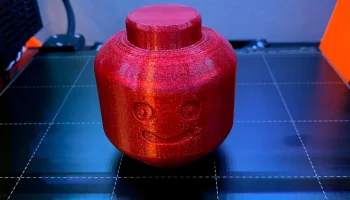 Лего Коробка для головы 1