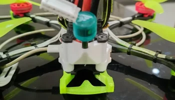 Защитный кожух VTX для FPV-дрона и адаптер для антенны... 2