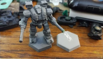 Точная шестигранная база Battletech (намагничена)......... 2