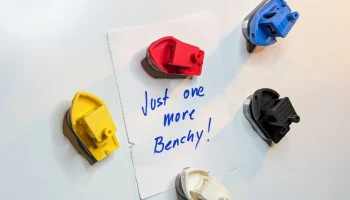 Преобразование магнита на холодильник Benchy......