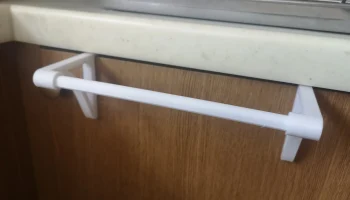 Вешалка для полотенец над дверью на кухню (для двери глу...