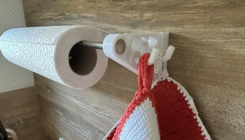 Держатель кухонного полотенца со съемными крючками. 3