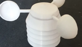 Корпус для метеодатчика с анемометром