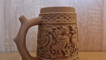 Пивная кружка Viking/подставка для банок 5