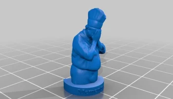 Memento Chief Bust, магнит на холодильник 1