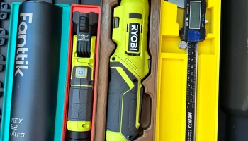 Ryobi Gridfinity Bin - USB ЛИТИЙ-ИИОННЫЙ LED Поворотный ... 2