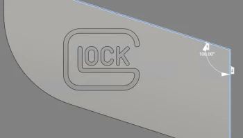 Настенный держатель магазинов Glock для страйкбола, 4 шт. 5
