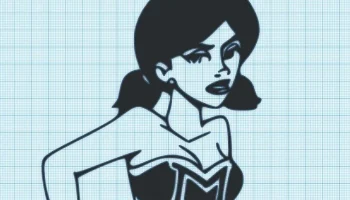 DR GIRLFFREND - VENTURE BROS - НАСТЕННОЕ ИСКУССТВО - 2 В...