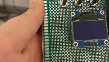 Корпус для печатной платы из перфорированной платы 7x9 см 2
