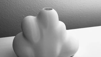 Cloud Vase - современный минималистичный кашпо, напечатан... 6