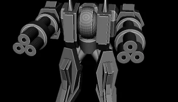Machine Gun Swarm Weasel-Mech Machine Gun Swarm Weasel-Mech