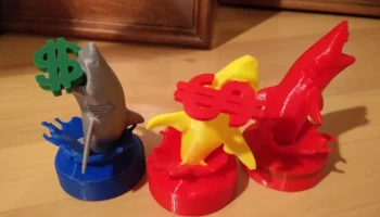 Крышка для карт Shark Poker 1
