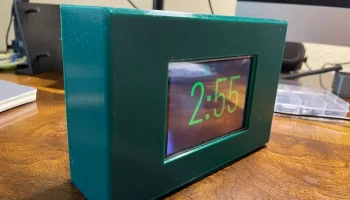 Дисплей часов для TFT-экрана 1