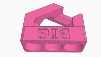 Конец браслета с магнитами 6x3