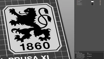 Vereinswappen TSV 1860 M&uuml;nchen / Эмблема TSV 1860 Мюнхен 1