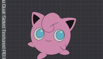 2D настенная живопись Jigglypuff 3