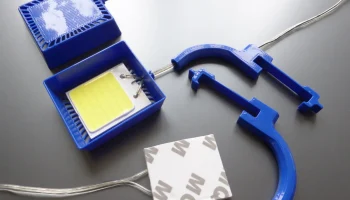 Обновление светодиодной панели Prusa i3 MK с зажимом 3