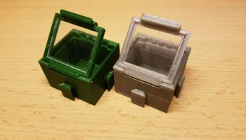Подключаемый контейнер SMD SMT с пластиковым окном......... 1