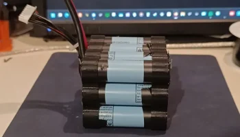 18650 Держатель батареи 6S2P 1