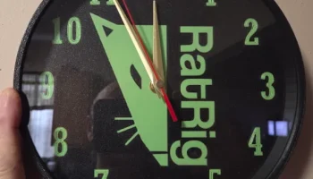 Часы на тему Rat Rig