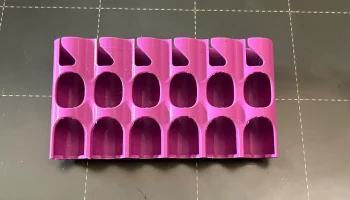 Чехол для батареек АА на 6 слотов (IKEA Ladda/Eneloop) 1