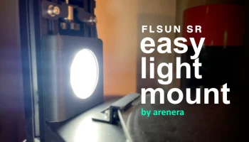Легкое крепление светильника для FLSUN SR
