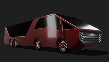 CL1M08 - Футуристический дальнемагистральный автобус 2