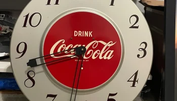 Замена стрелок часов Coca Cola 1950-х годов