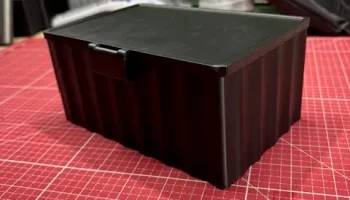 Box mit Verschlu&szlig; und Innenleben Aufbewarungsbox 4