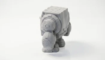 Фигурка робота "Мех Губка Боб", мультяшная 3D-печать 2