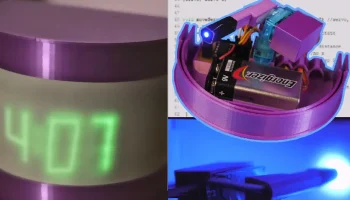 Светящиеся в темноте роботизированные часы Светящиеся в темноте роботизированные часы