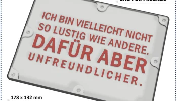 Lustige Spr&uuml;che f&uuml;r B&uuml;ro und Freunde - Nicht so lustig