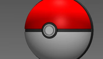 PokeBall (Покемон) - Магнит на холодильник (Многочастный)... 1