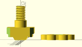 tslot stud и звездообразная ручка(GB15180/minicnc 3018 pro) 5