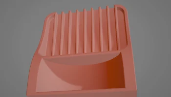 Блюдо из губки для папы 1