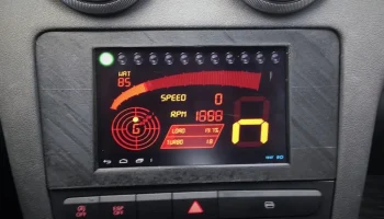 Крепление на приборную панель Audi A3 NEXUS 7 - v1.1