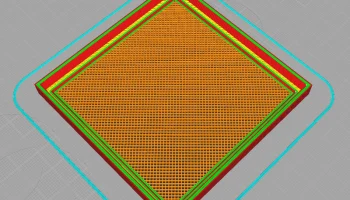Верхняя часть "Mesh" для сушилки для полимерной печати 1