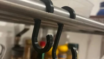 Крючки для кухонной полки Ikea Grundtal