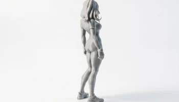 Фигурка "Красивая леди" Женский персонаж для 3D-печати...... 3