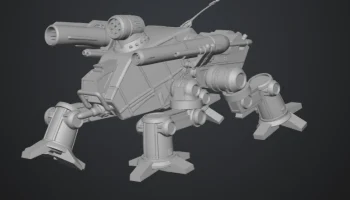 BattleTech Quad-Mech Thunder Fox BattleTech Quad-Mech Thunder Fox