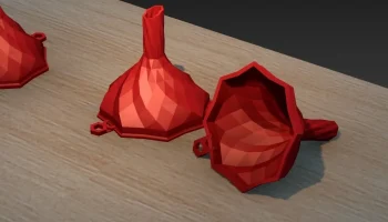 Витая алмазная воронка