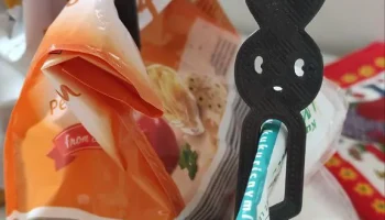 Зажимы для сумок Кот и Кролик