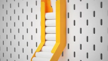 IKEA Skadis 18650 Держатель для батареек (не АА, 18650!)