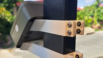 RAK Unify Enclosure Mounting 2x1" rail 45 degree mount 5
