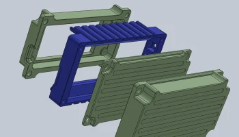 Корпус для Heltec Wireless Paper LoRa  2x 18650 6