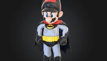 Mario Batman Mash UP Mario Batman Mash UP