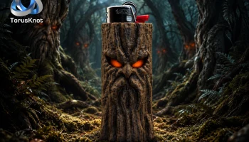 Защитный чехол для зажигалки BIC Oakbeard