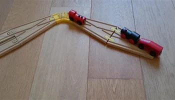 Brio-совместимый деревянный соединитель железнодорожных ... 1